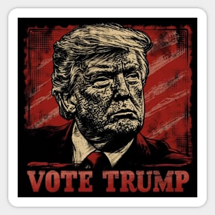 Vote Donald Trump Sticker